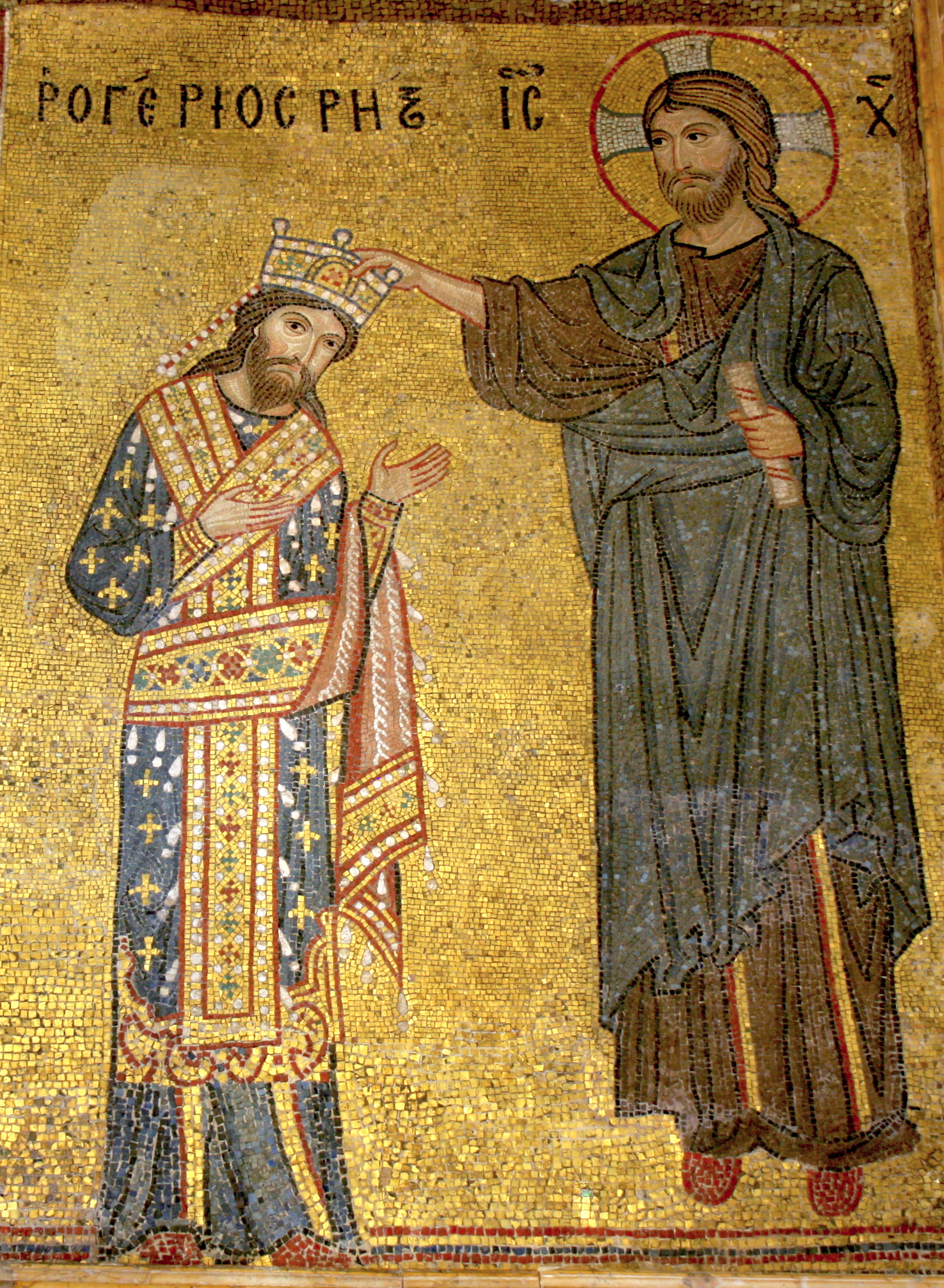 Ruggero II incoronato, la Martorana